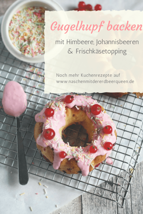 Rezept Rührkuchen Gugelhupf mit Himbeeren und Johannisbeeren