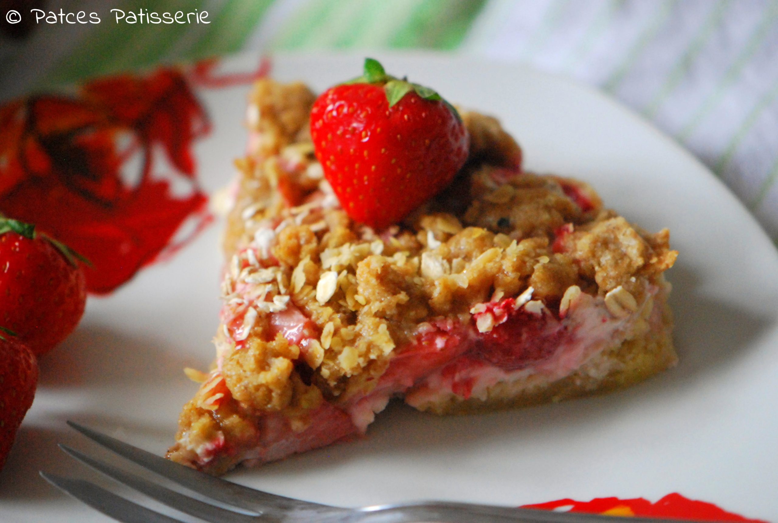 Streuselkuchenrezept mit Erdbeeren Strawberry Cheesecake Crumble ...