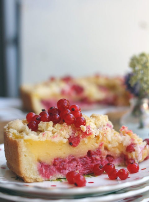 Rezept einfacher Johannisbeerkuchen mit Frozen Joghurt Rezept einfacher Johannisbeerkuchen mit Frozen Joghurt