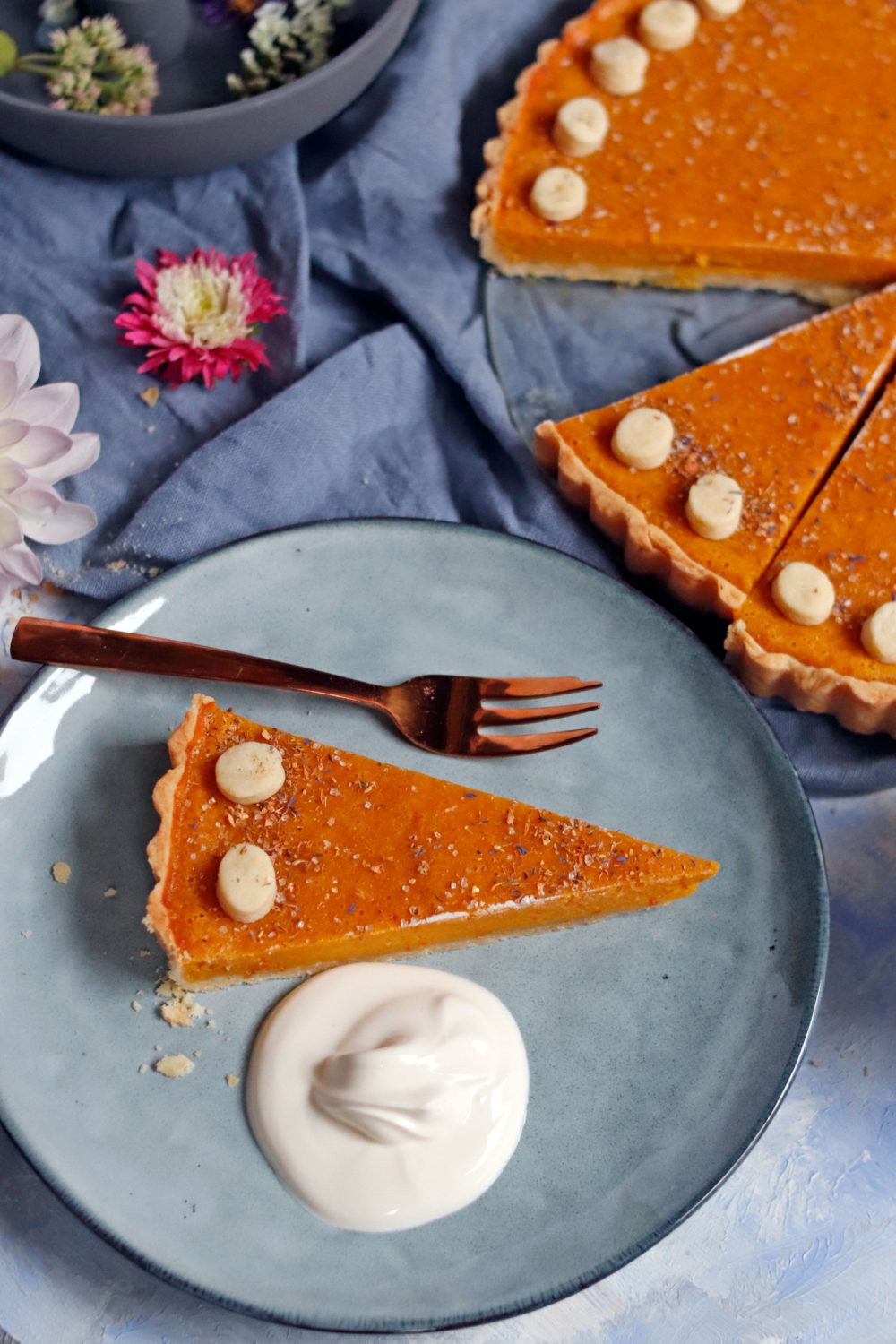 #kürbiskuchen #kürbisrezept Rezept Pumkin Pie saftiger Kürbiskuchen mit Zimt und Mürbteig. Der perfekte Kürbiskuchen für die Kürbissaison.