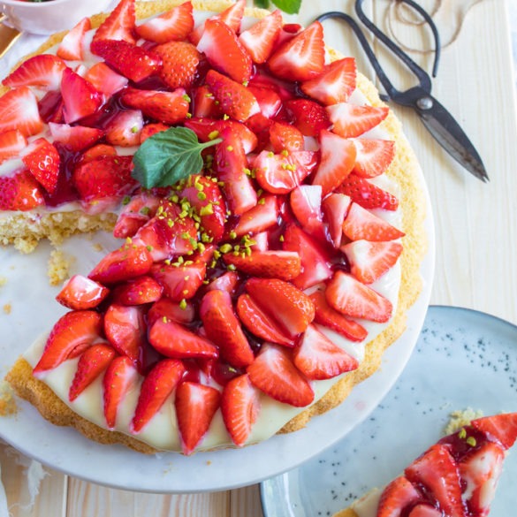 Tortenboden für Erdbeerkuchen Erdbeerkuchen mit Pudding 5 Erdbeerkuchen mit Pudding. Der beste Tortenboden für Erdbeeren