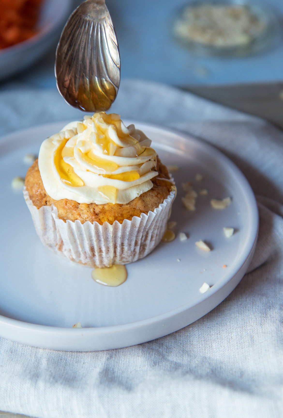 Möhren Cupcakes